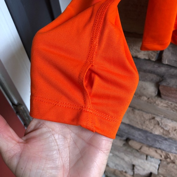 Nike Denver Broncos orange long sleeve activewear top NWT Large - Picture 4 of 10